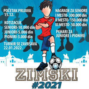 Zimski turnir u malom fudbalu po prvi put pod okriljem Fudbalskog saveza grada Zrenjanina: prijave u toku
