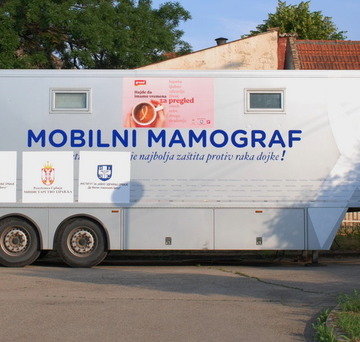 Због квара мамографа, У Општој болници „Ђорђе Јоановић“ Зрењанин је од данас у функцији покретни мамограф