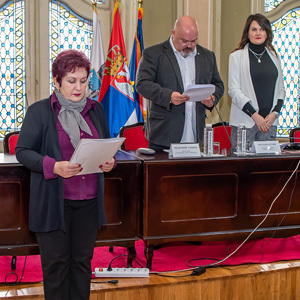 Sednica Skupštine grada - usvojen Plan detaljne regulacije dela obilaznice oko Orlovata i potvrđen mandat novoj odbornici 