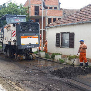 U toku su ili su prethodnih dana završeni radovi na asfaltiranju još nekoliko ulica na teritoriji grada 