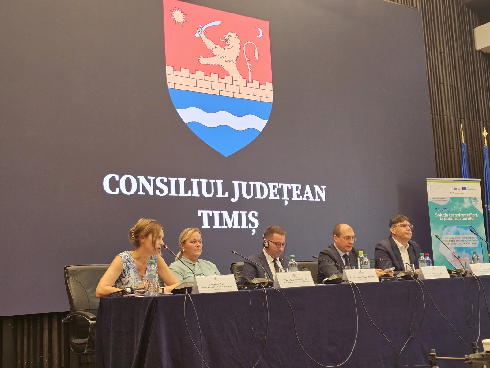 Представници Града Зрењанина на отварању пројекта „Блуе Скy – Цросс-бордер Солутион то Аир Поллутион“ у Темишвару